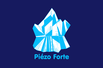Piézo Forte Blue Long, par Xavier E. G. Dierick